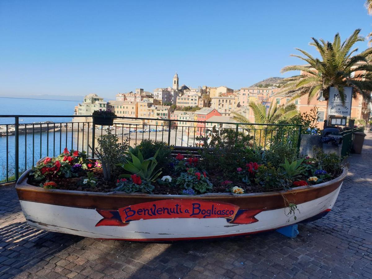 Ferienwohnung Casa Bubo Bogliasco Exterior foto