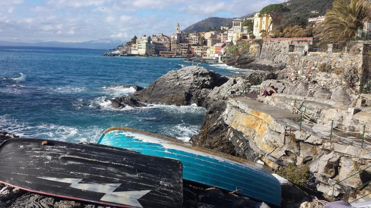 Ferienwohnung Casa Bubo Bogliasco Exterior foto